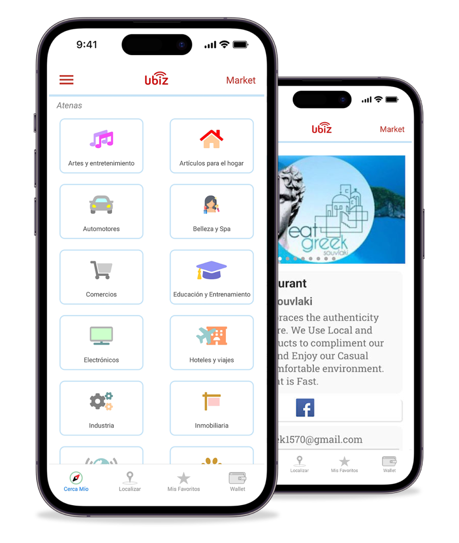 Ubiz — La App de tu negocio